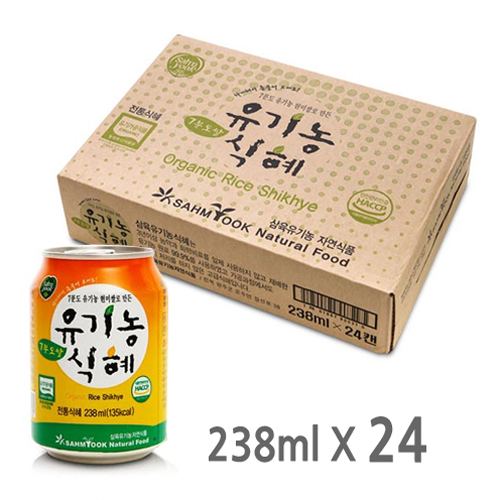 삼육 유기농식혜 (24캔 박스) 비건(Vegan)