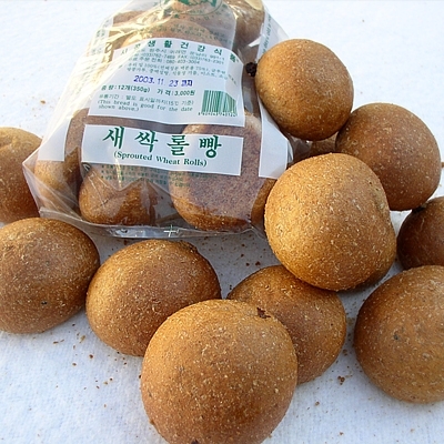 [시골] 통밀새싹롤빵(12개입) 350g (화/목 지정일 발송)