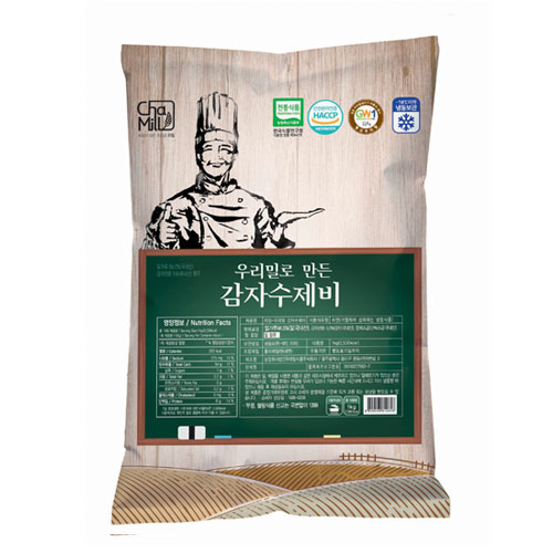 [냉동]우리밀 감자수제비 1kg